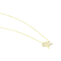 Histoire d'Or Collier Or Bicolore Fragaria* Colliers|Colliers