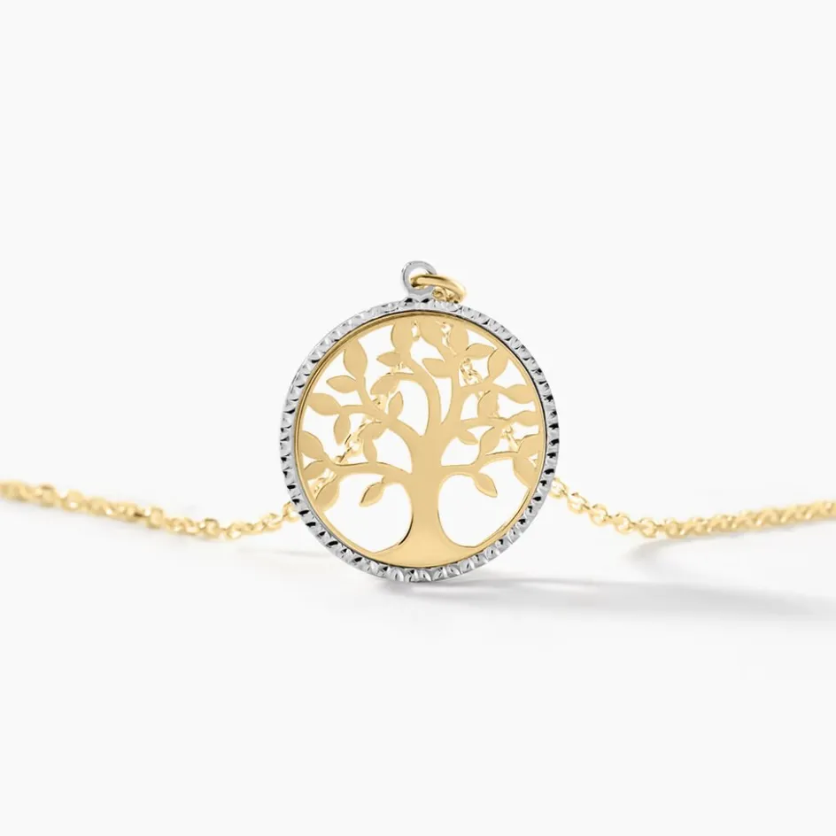 Histoire d'Or Collier Or Bicolore Solidage* Colliers|Colliers