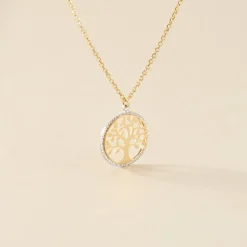 Histoire d'Or Collier Or Bicolore Solidage* Colliers|Colliers