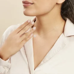 Histoire d'Or Collier Or Blanc Abe Diamants* Colliers|Colliers