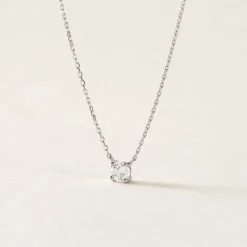 Histoire d'Or Collier Or Blanc Aphrodite Diamant* Colliers|Colliers