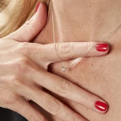 Histoire d'Or Collier Or Blanc Aphrodite Diamant* Colliers|Colliers