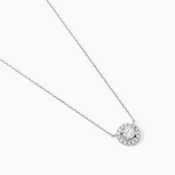 Histoire d'Or Collier Or Blanc Cadence Diamants* Colliers|Colliers