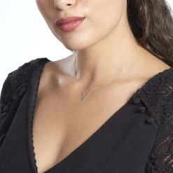 Best Histoire d'Or Collier Or Blanc Celene