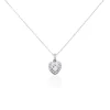 Outlet Histoire d'Or Collier Or Blanc Charity Oxydes De Zirconium