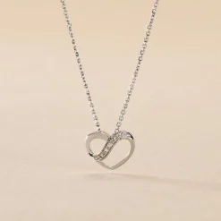 Histoire d'Or Collier Or Blanc Juliane Diamants* Colliers|Colliers