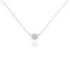 Hot Histoire d'Or Collier Or Blanc Kristel Oxydes De Zirconium