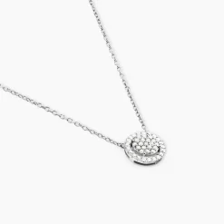 Histoire d'Or Collier Or Blanc Nawra Diamants Synthétiques* Colliers|Colliers