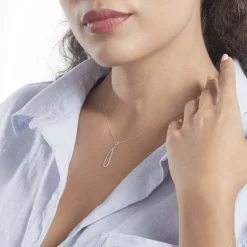 Histoire d'Or Collier Or Blanc Peregrina Diamants* Colliers|Colliers