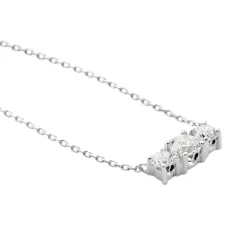 Histoire d'Or Collier Or Blanc Sabine Diamants* Colliers|Colliers