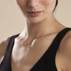 Histoire d'Or Collier Or Blanc Sabine Diamants* Colliers|Colliers