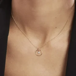 Hot Histoire d'Or Collier Or Jaune Adrienn Diamants