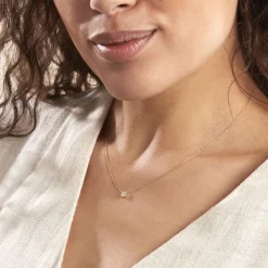 New Histoire d'Or Collier Or Jaune Aphrodite Diamant or jaune diamant