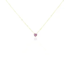 Discount Histoire d'Or Collier Or Jaune Avaya Oxyde De Zirconium