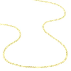 New Histoire d'Or Collier Or Jaune Capucin Maille Marine