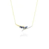 Sale Histoire d'Or Collier Or Jaune Carl Saphirs Diamants