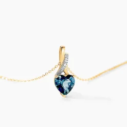 Histoire d'Or Collier Or Jaune Clothilde Topaze* Colliers|Colliers