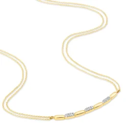 Histoire d'Or Collier Or Jaune Diamant