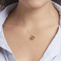 Histoire d'Or Collier Or Jaune Elsebein Saphirs* Colliers|Colliers