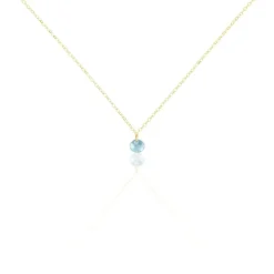 Histoire d'Or Collier Or Jaune Emilee Oxyde De Zirconium or jaune oxyde azur