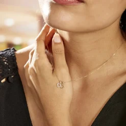 Histoire d'Or Collier Or Jaune Helisende Diamants* Colliers|Colliers