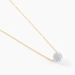 Histoire d'Or Collier Or Jaune Hepsibah Cristal* Colliers|Colliers