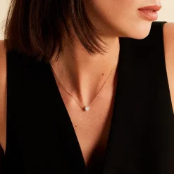 Histoire d'Or Collier Or Jaune Hepsibah Cristal* Colliers|Colliers