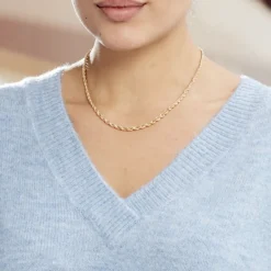 New Histoire d'Or Collier Or Jaune Jerry Danilo