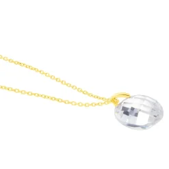 Sale Histoire d'Or Collier Or Jaune Ludmille Oxyde De Zirconium