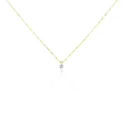 Histoire d'Or Collier Or Jaune Luminae Oxyde De Zirconium* Colliers|Colliers