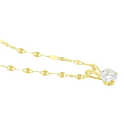 Histoire d'Or Collier Or Jaune Luminae Oxyde De Zirconium* Colliers|Colliers