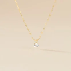 Histoire d'Or Collier Or Jaune Luminae Oxyde De Zirconium* Colliers|Colliers