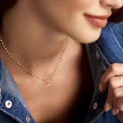 Histoire d'Or Collier Or Jaune Luminae Oxyde De Zirconium* Colliers|Colliers