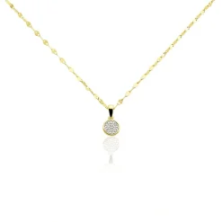 Histoire d'Or Collier Or Jaune Luminata Diamants