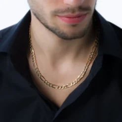 Histoire d'Or Collier Or Jaune Maille Alternée* Colliers|Colliers