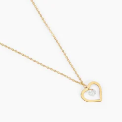 Discount Histoire d'Or Collier Or Jaune Maximiliane Oxyde De Zirconium