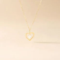 Discount Histoire d'Or Collier Or Jaune Maximiliane Oxyde De Zirconium