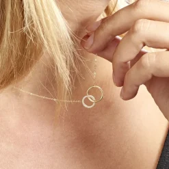 Histoire d'Or Collier Or Jaune Nesrine Oxydes* Colliers|Colliers