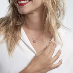 Histoire d'Or Collier Or Jaune Shiela Oxyde Central* Colliers|Colliers