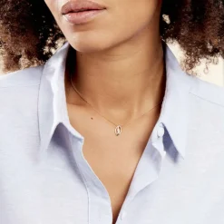 Clearance Histoire d'Or Collier Or Jaune Sven Diamant