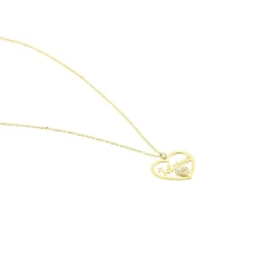 Clearance Histoire d'Or Collier Or Jaune Veridienne Oxyde De Zirconium