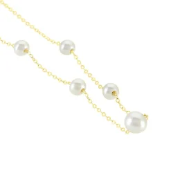 Histoire d'Or Collier Or Jaune Yolanda Perles De Culture* Colliers|Colliers