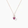 Histoire d'Or Collier Or Rose Clothilde Rhodolite* Colliers|Colliers