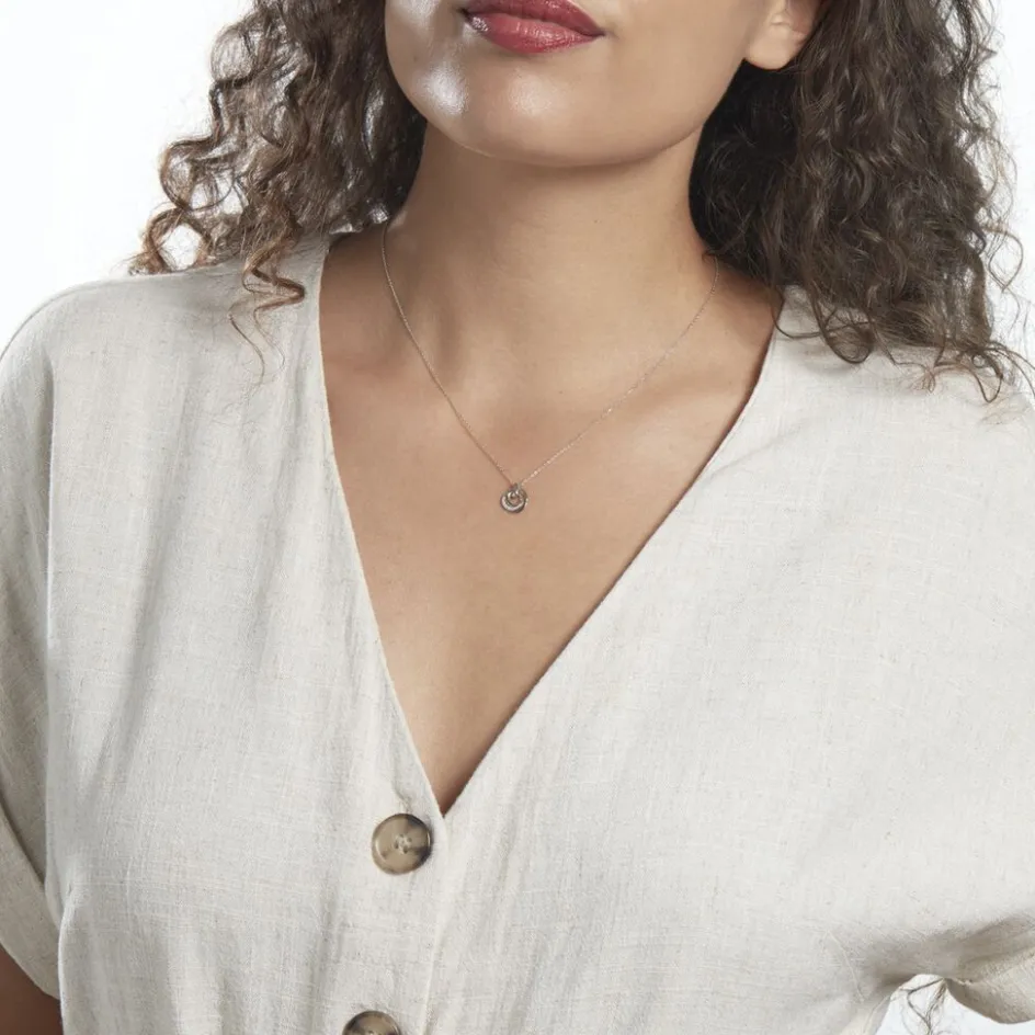 Hot Histoire d'Or Collier Or Tricolore Vanadissa Diamants