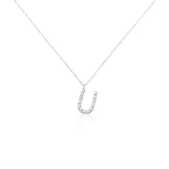 Histoire d'Or Collier Oran Or Blanc Diamant* Colliers|Colliers