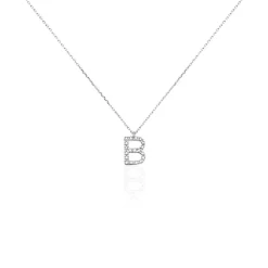 Histoire d'Or Collier Oran Or Blanc Diamant* Colliers|Colliers