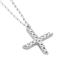 Histoire d'Or Collier Oran Or Blanc Diamant* Colliers|Colliers