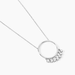 Outlet Histoire d'Or Collier Orida Argent Blanc Oxyde De Zirconium