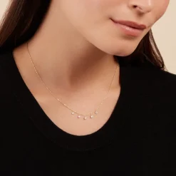 Histoire d'Or Collier Orlando Or Jaune Diamant Synthétique* Colliers|Colliers