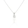 Histoire d'Or Collier Orphee Or Blanc Diamant* Colliers|Colliers